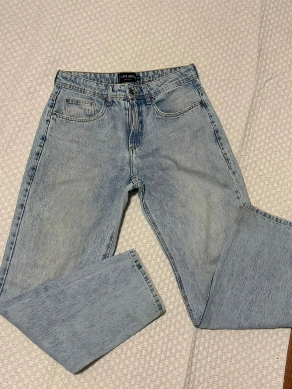 Calça jeans azul claro 