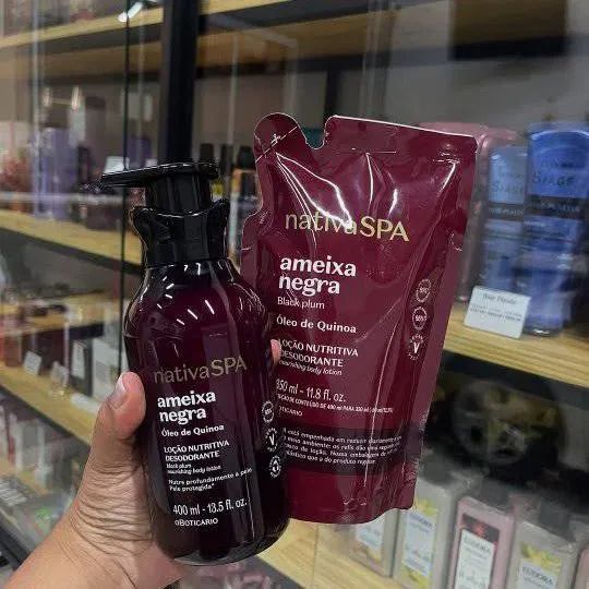 Kit Hidratante ameixa Negra Nativa SPA pote e refil - Foto 2