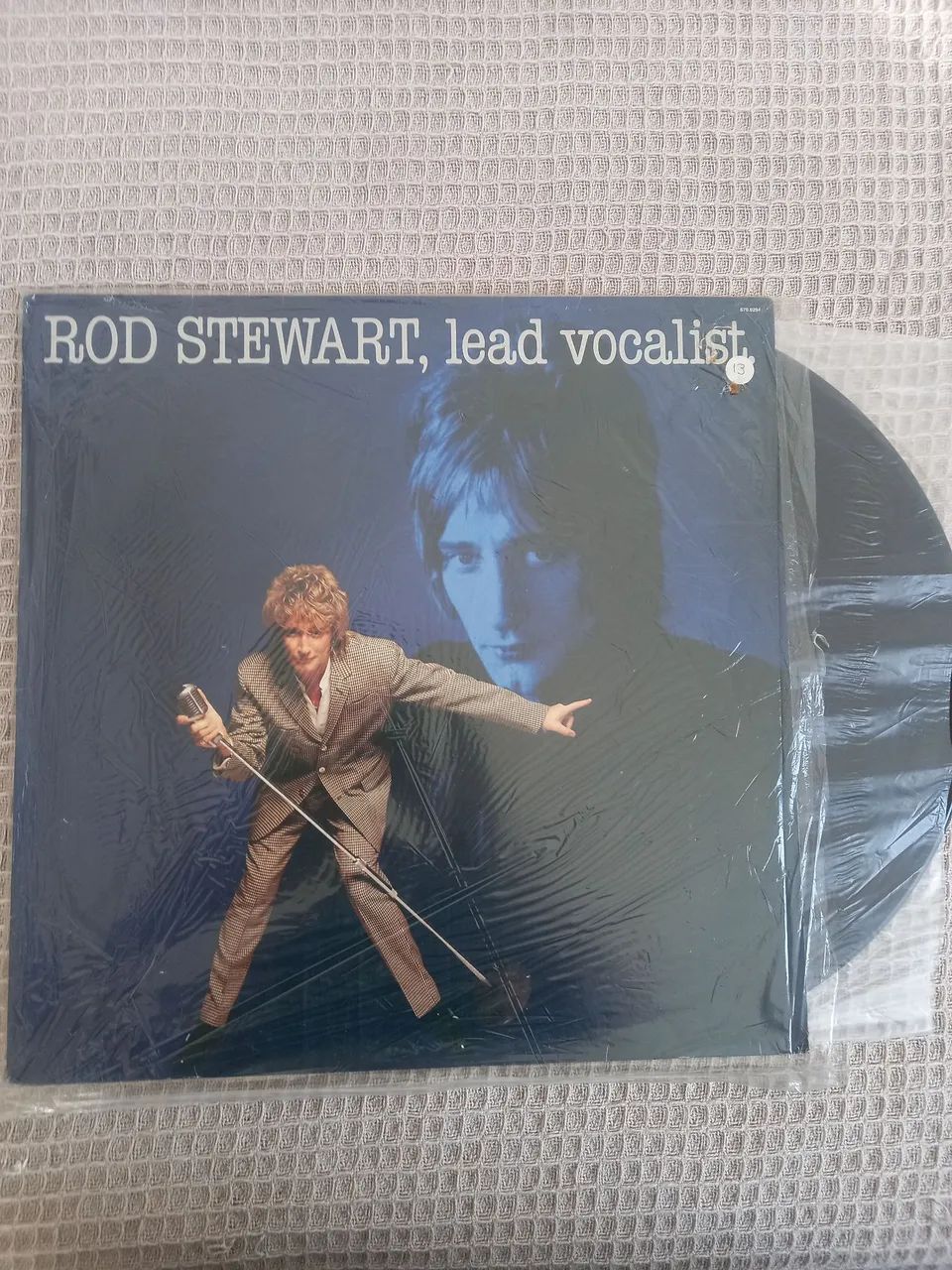 Rod Stewart, lead vocalist. Disco vinil, lp.