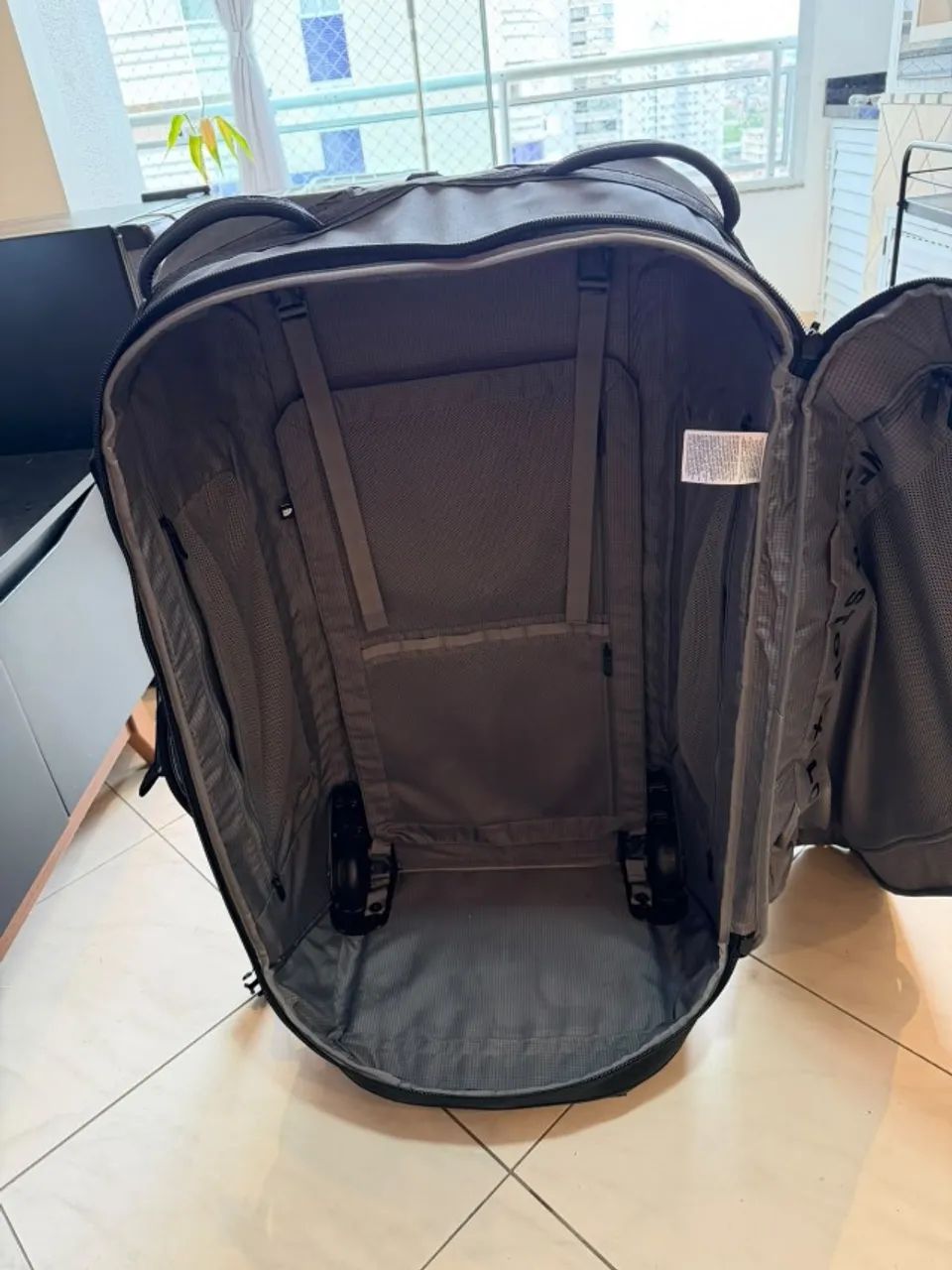 Mala GRANDE 160L The North Face Base Camp Rolling Thunder Tnf Black - Foto 3