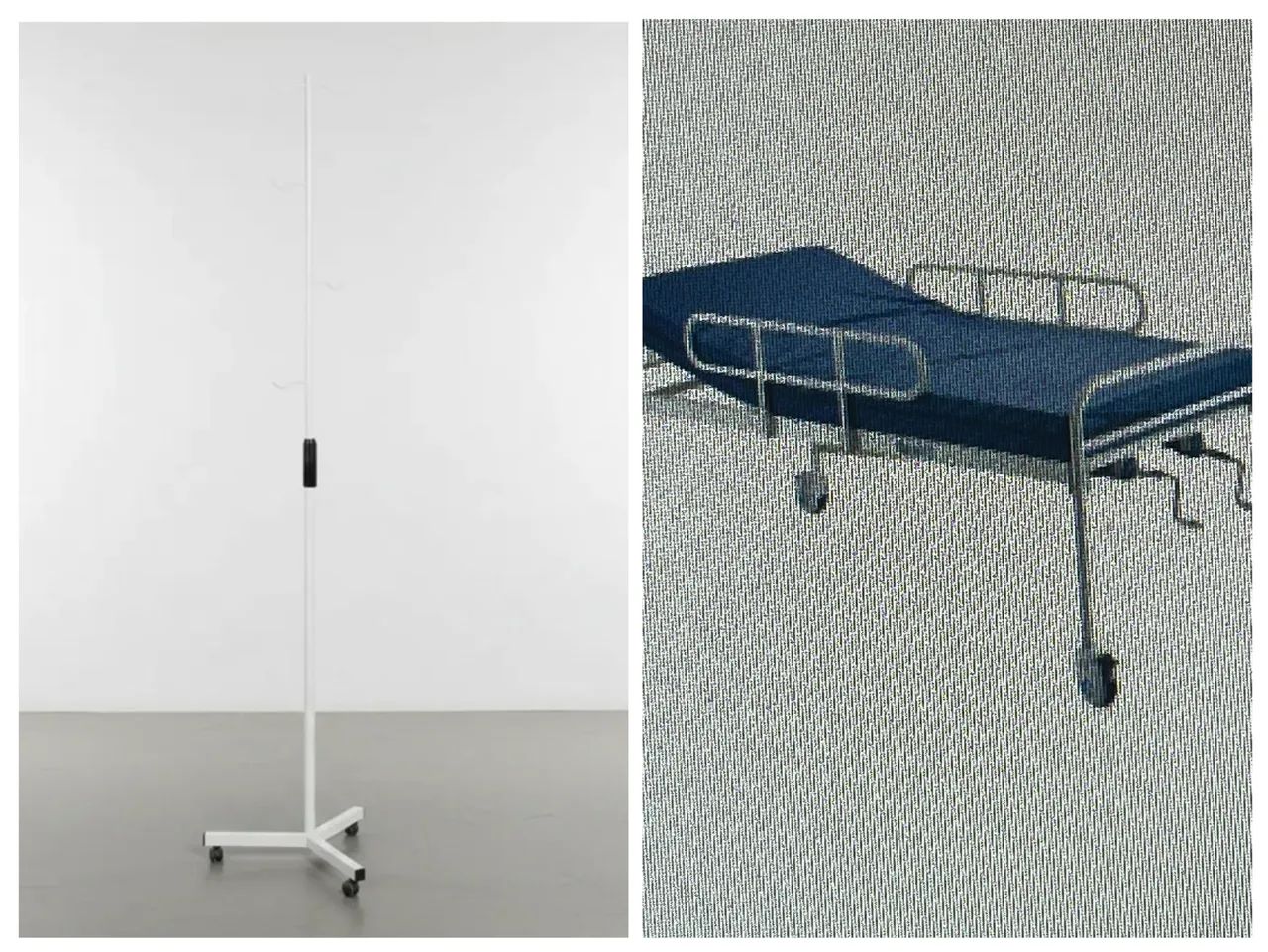 Cama hospitalar e suporte hospitalar 