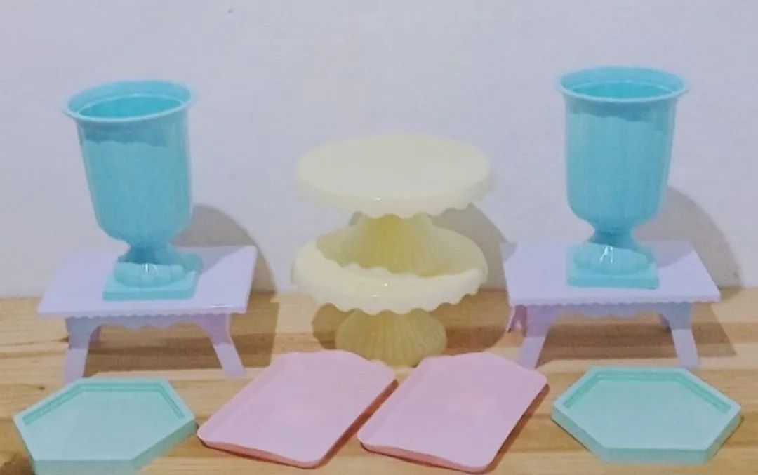 Kit bandejas de decoração