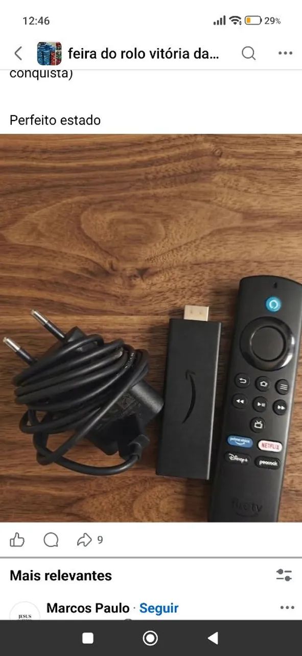 Fire STICK TV AMAZON 