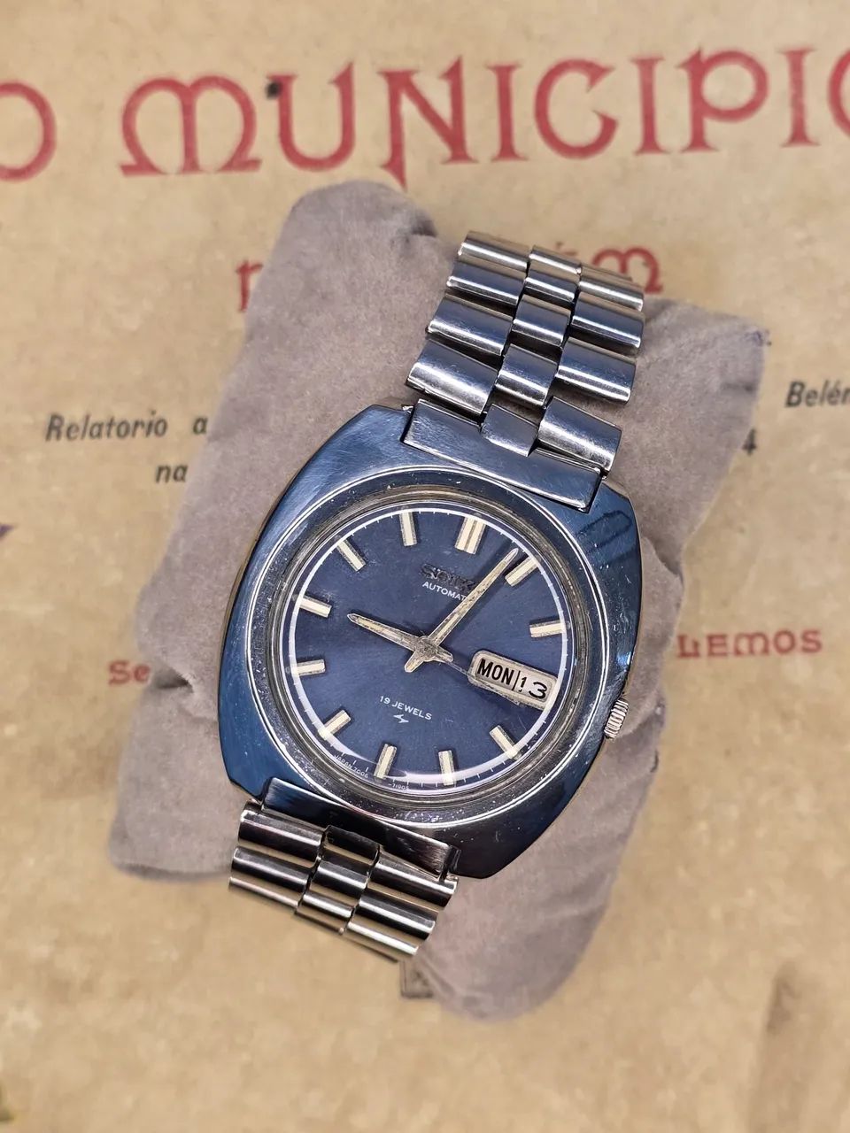 Rel ógio seiko 7006 automático  - Foto 2