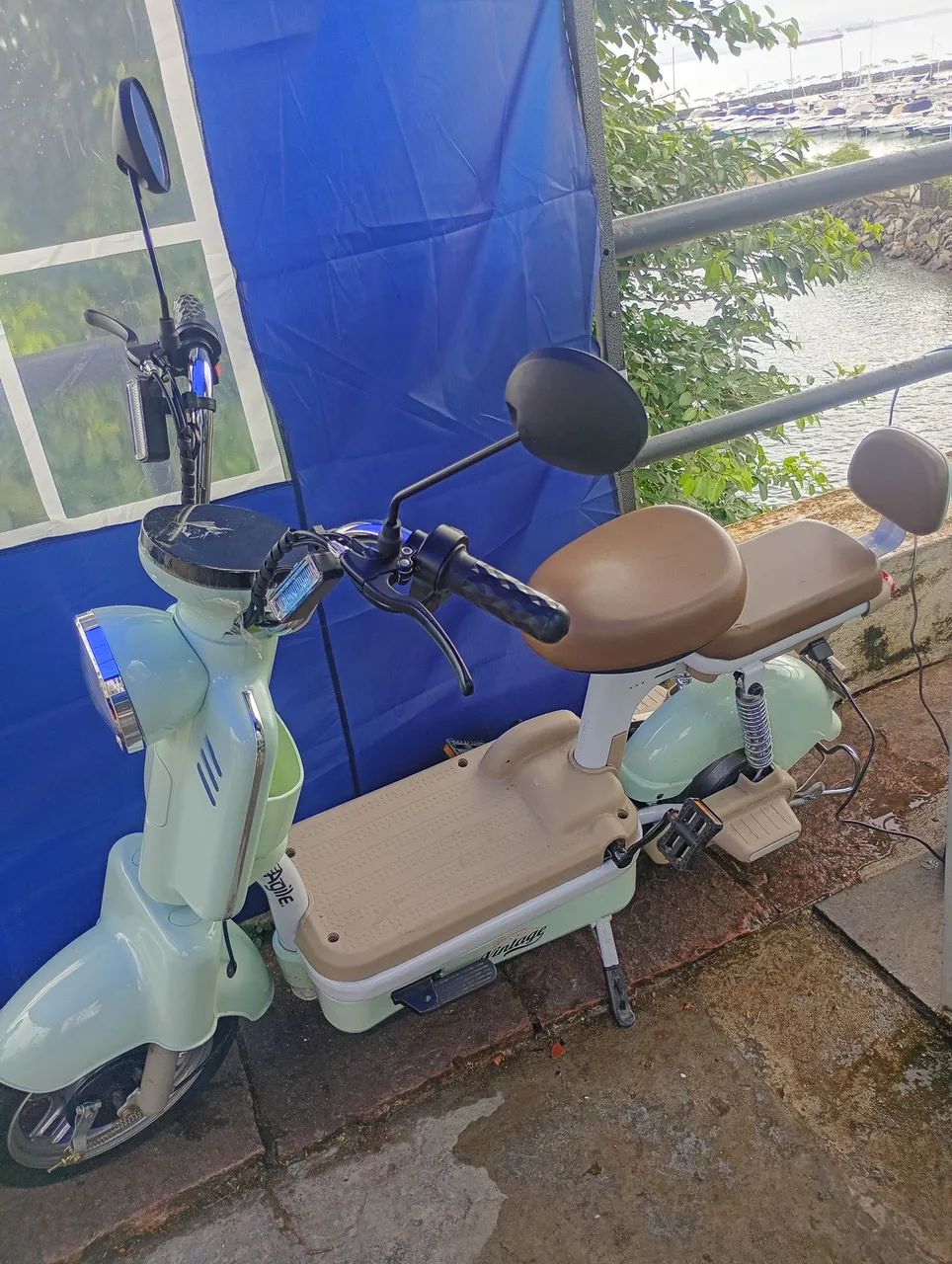 Moto Elétrica Vintage Nova 