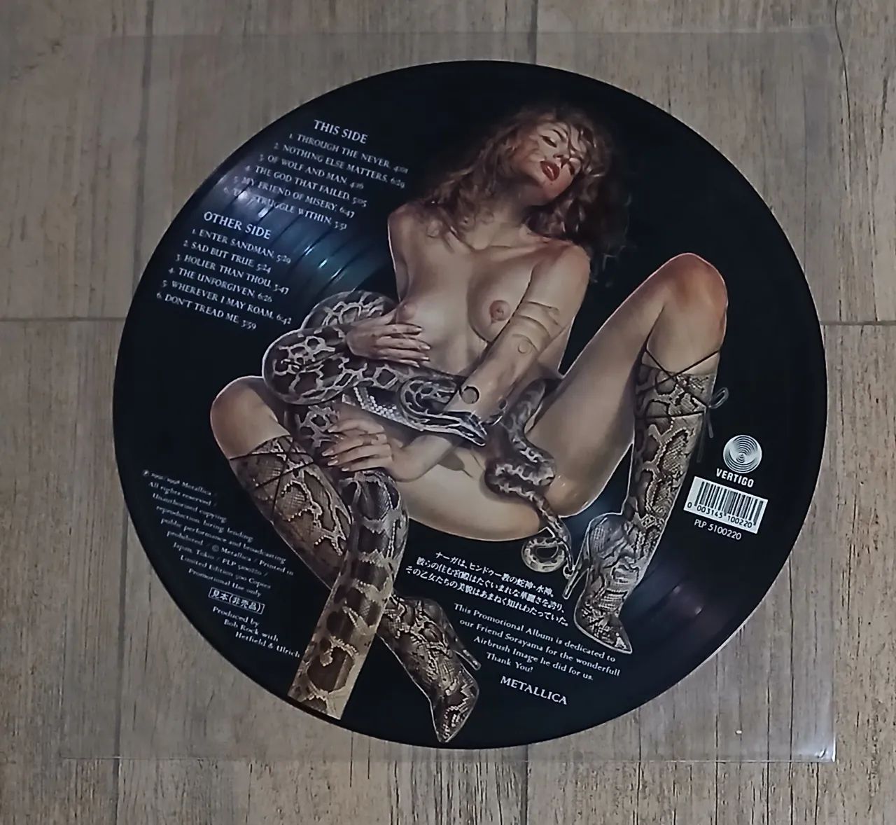 Disco de Vinil Metallica  - Black Álbum  - Foto 4