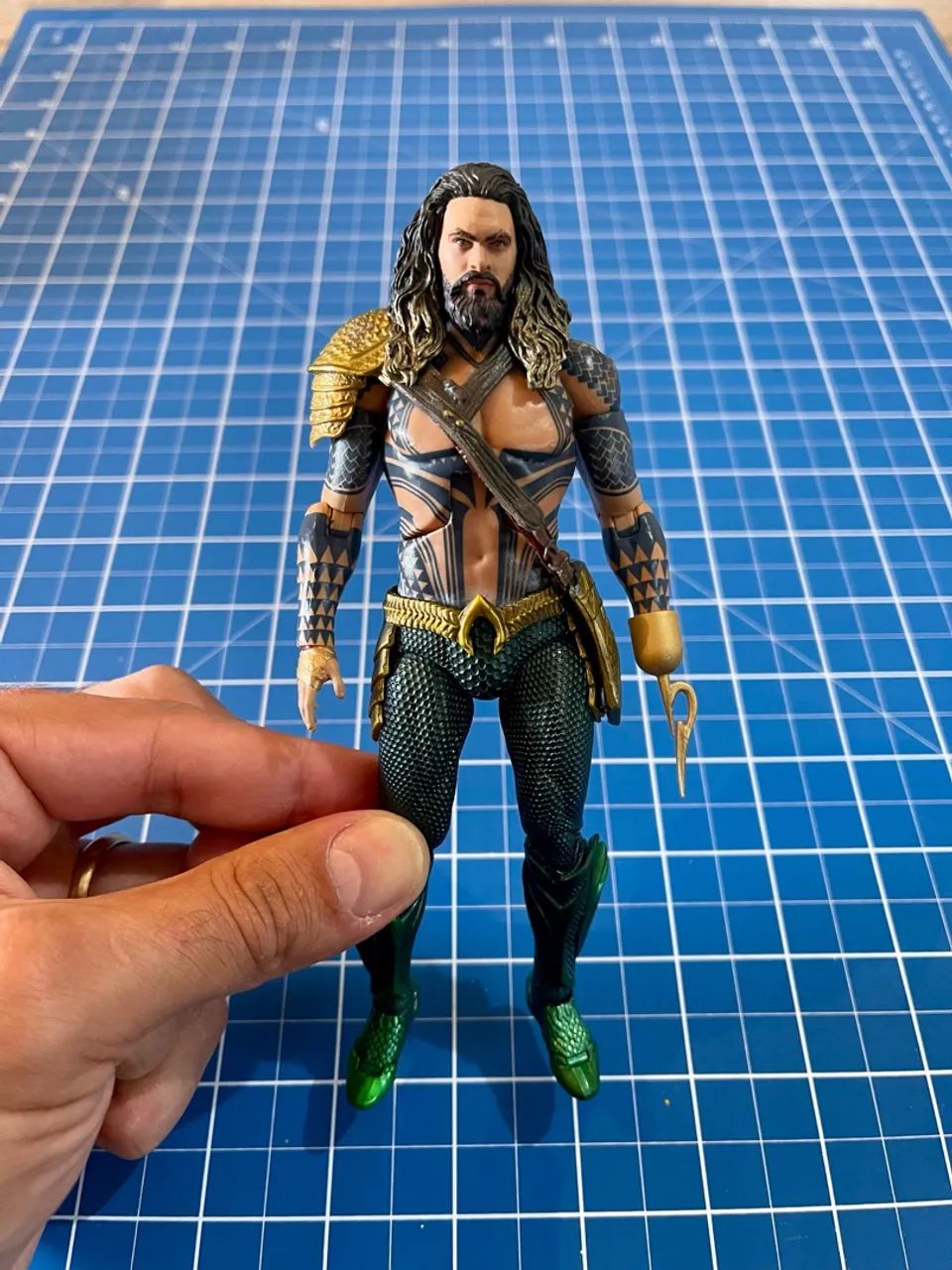 Aquaman custom - Base mafex  - Foto 3