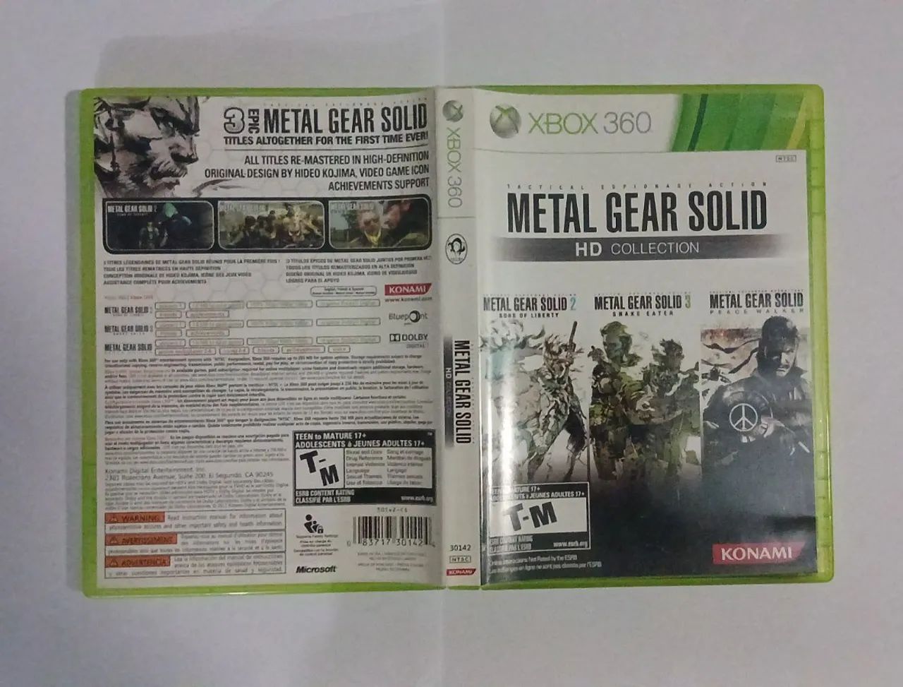 Jogo Xbox 360 Metal Gear Solid HD Collection  - Foto 4