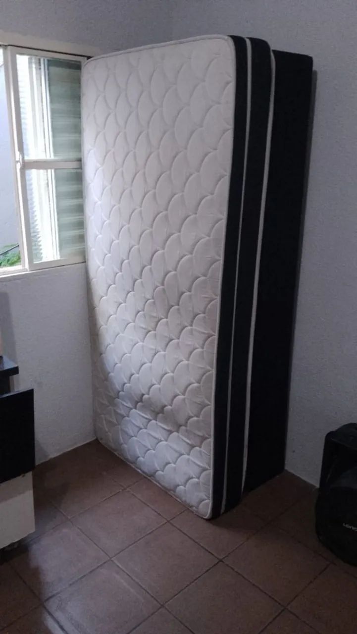 Vendo cama box com colchão King star  - Foto 3