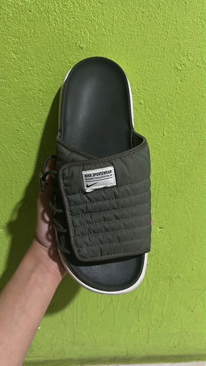 CHINELO NIKE ASUNA 2 SLIDE VERDE - Foto 4