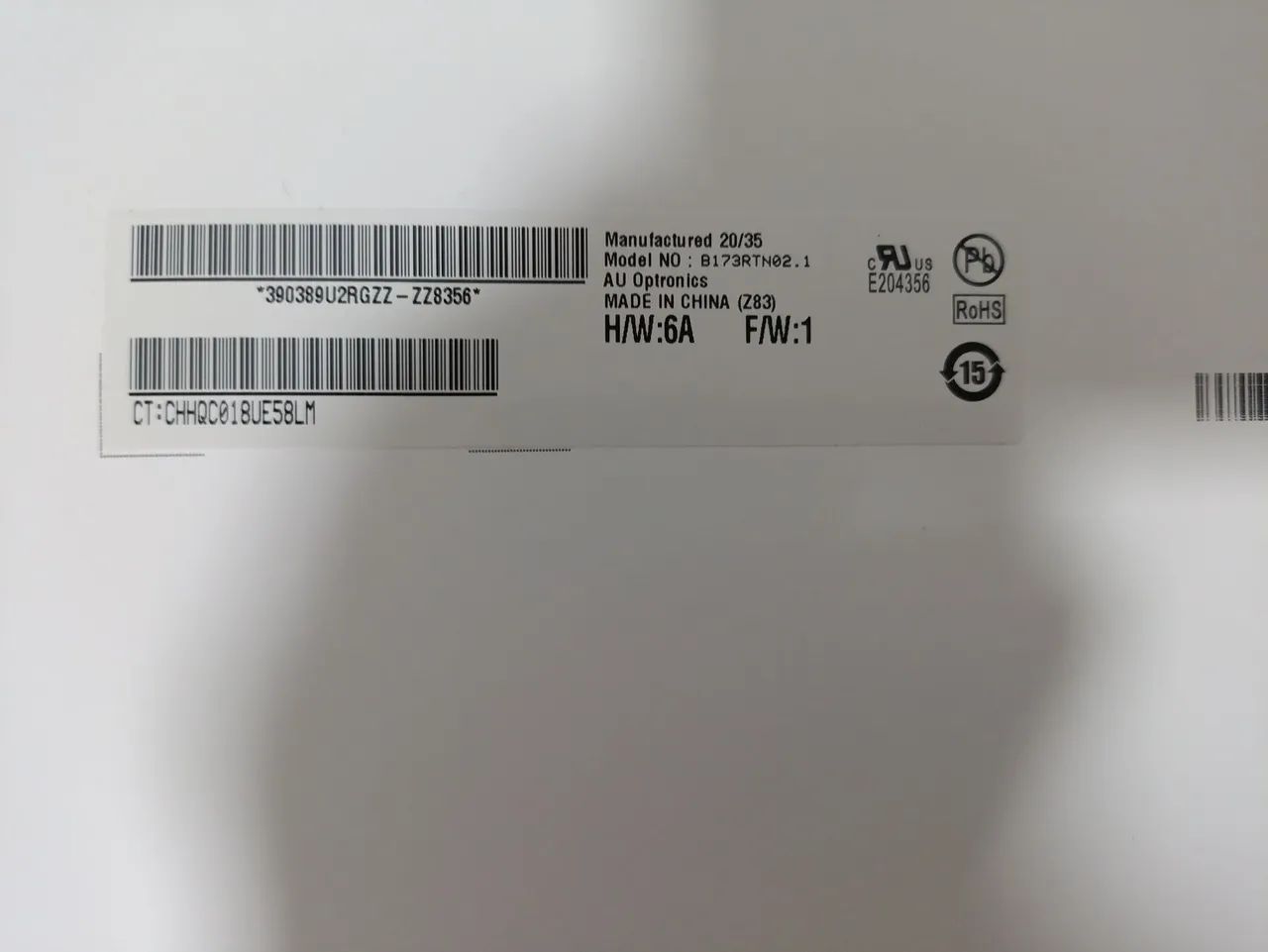 Tela notebook HP B173RTN02.1 - Foto 3