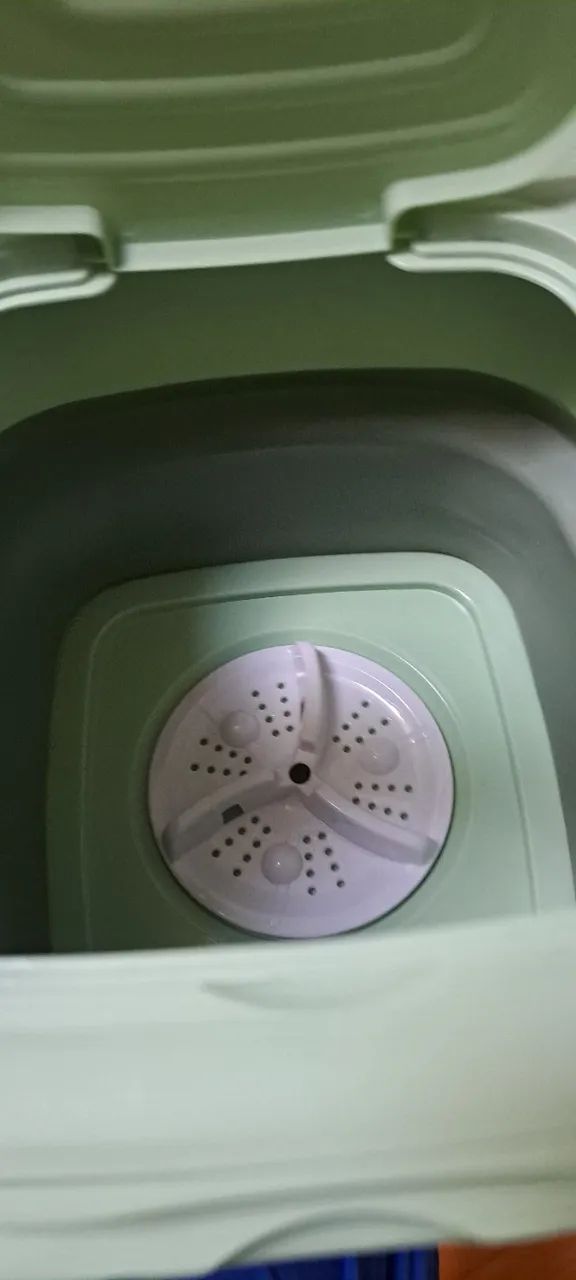 Mini máquina de lavar roupa - Foto 4