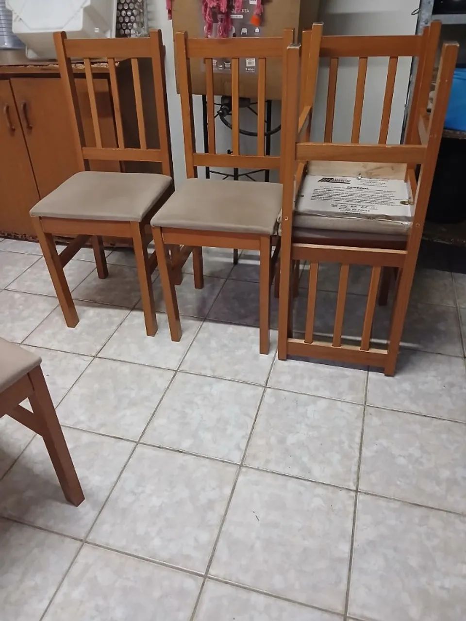 CADEIRAS DE COZINHA (6 PEÇAS) - Foto 3