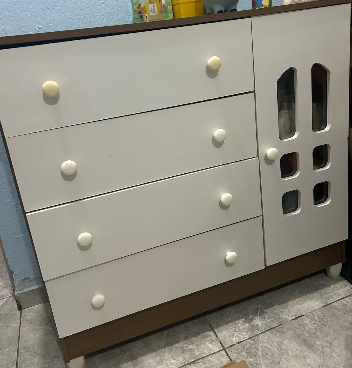 Guarda roupa e cômoda infantil  - Foto 3