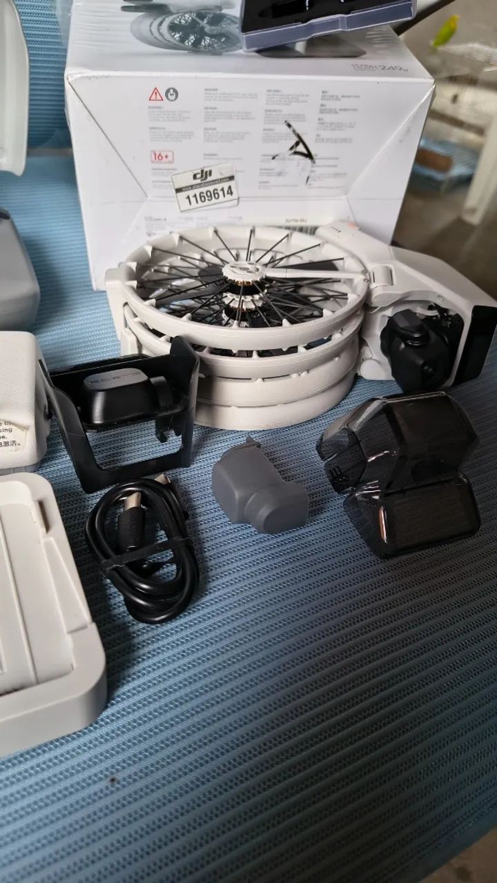 DRONE DJI FLIP 2 BATERIAS CONTROLE E ACESSORIOS - Foto 4