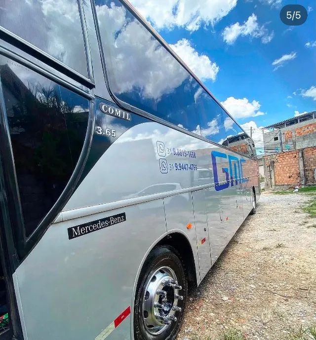 Ônibus rodoviário mercedes benz 0400 eletrônico  - Foto 2
