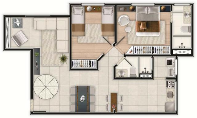 "* Oportunidade! Siete Residence *"- 02 dorms c/ suíte, piso, box e varanda gourmet-Pronto - Foto 13