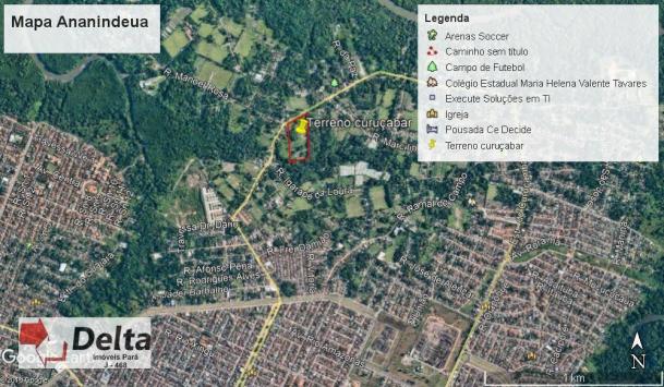 Terreno à venda, 30000 m² por r$ 2.000.000 - maguari - ananindeua/pa