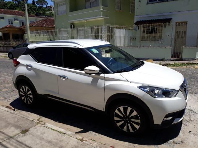 Nissan Kicks 1.6 sl cvt Flex com Pack Tech, Branco Perolado, Ano/Modelo 2018/2018