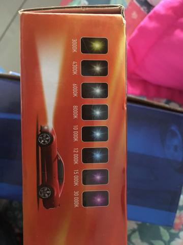Xênon modelo h1 novo + farol neblina corsa 2001 novo na caixa - Foto 4