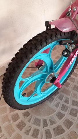 Bicicleta Infantil Caloi Barbie Aro 17 - Foto 2