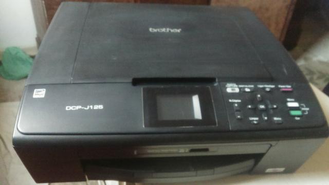 Multifuncional Brother DCP J125 (com defeito no scanner) Entrego em SP