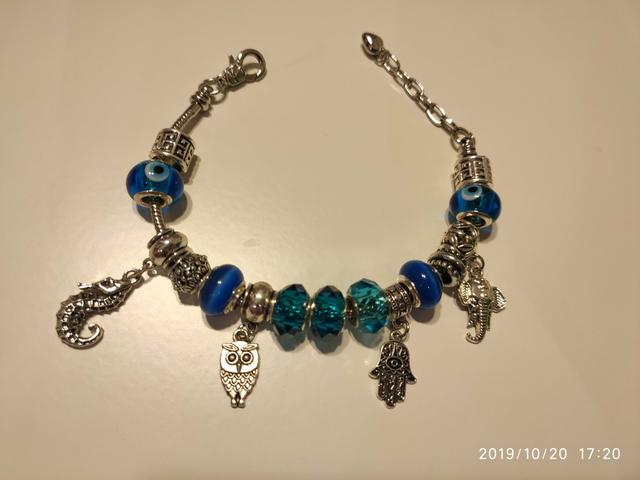 Pulseira estilo Pandora completa