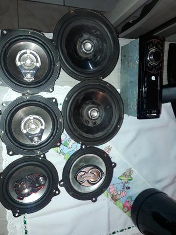 Vendo auto falantes cm rádio - Foto 2