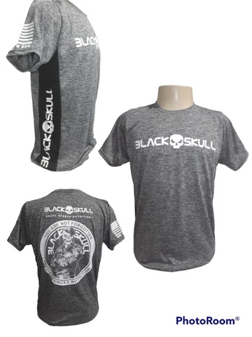 Camiseta dry fit Black Skull - Foto 4