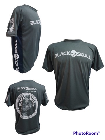 Camiseta dry fit Black Skull - Foto 3