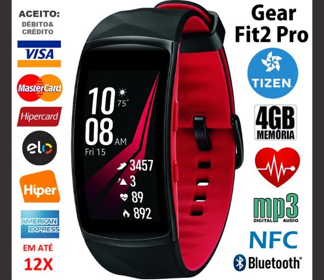smartband samsung gear fit 2 pro