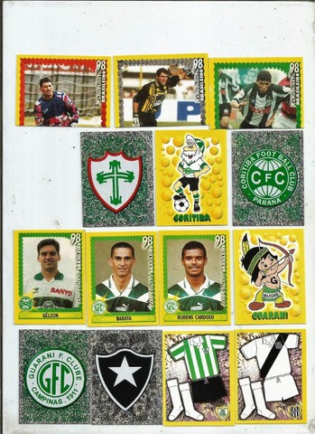 figurinhas campeonato brasileiro 1998 - 30.00 - Foto 3