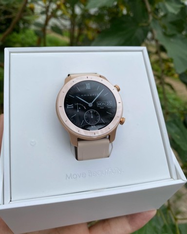 smartwatch amazfit gtr 42mm rosa