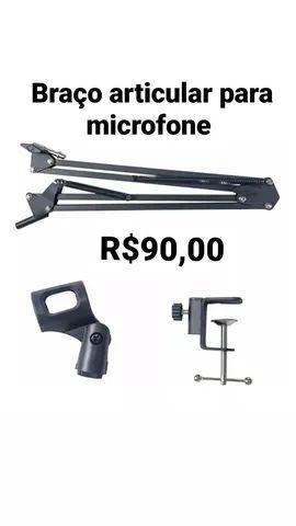 Braço articular para microfone/ Preço Imperdível 