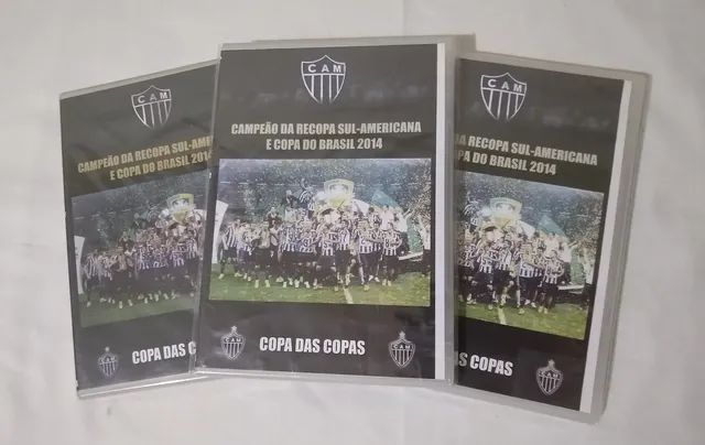 DVDs do Atlético Mineiro.