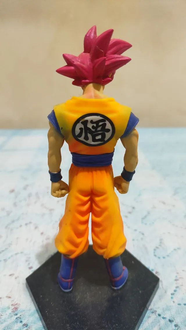 Figure dragon ball super - goku super sayajin god - maximatic ref:  17034/22492 em Promoção na Americanas