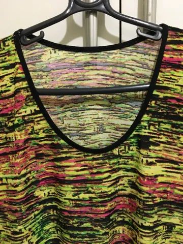 Belíssima blusa estampada em tecido jersey! - Foto 3