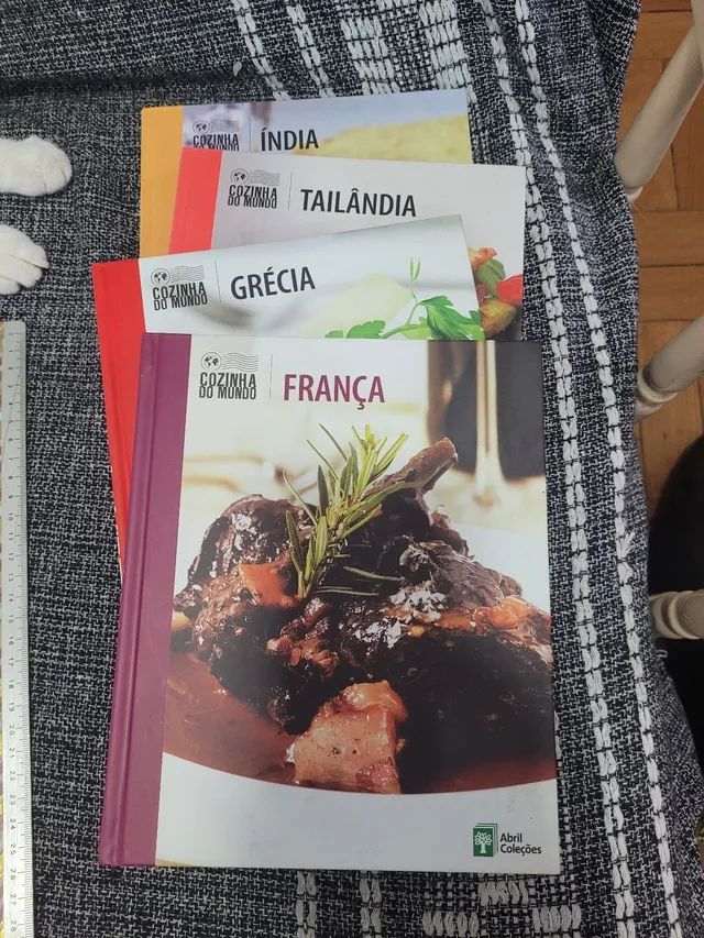 Livros culinária pelo mundo