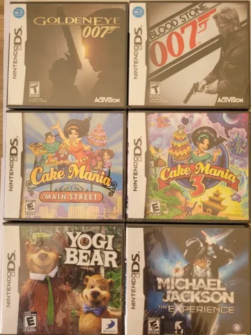 Jogos originais para Nintendo DS e 3DS americanos e Japoneses (LOTE A) -  Escorrega o Preço