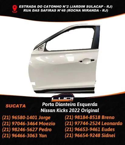 Porta Dianteira Esquerda Nissan Kicks 2022 Original
