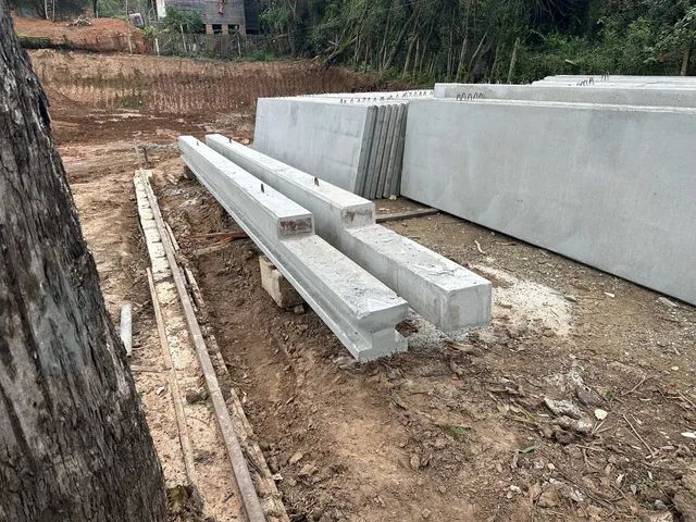 Pilar de concreto pré moldado 