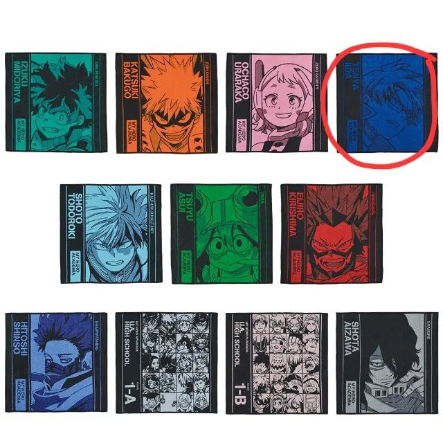 Toalha Tenya Iida My Hero Academia - Ichiban Kuji (bandai) - Foto 4