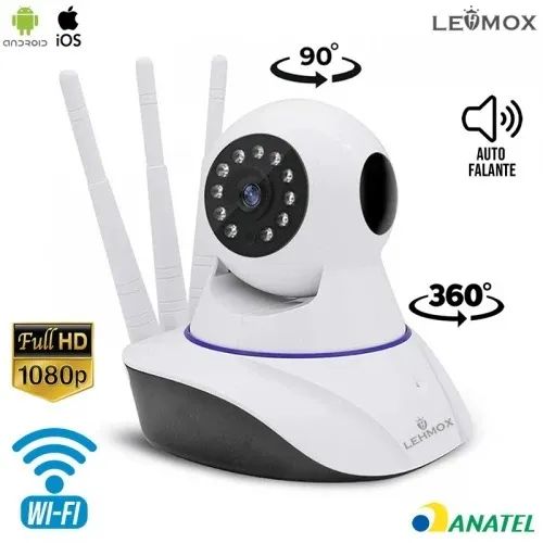 Camera IP Hd sem fio LEY-19 Lehmox