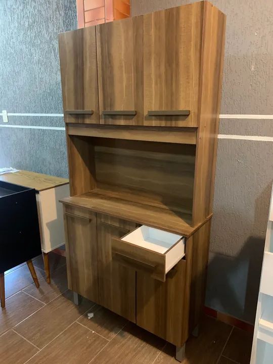 ARMÁRIO COZINHA MULTIUSO NOVO - ENTREGAMOS MONTADO - Foto 4
