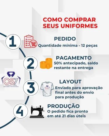 Uniforme e camiseta personalizada - Foto 4