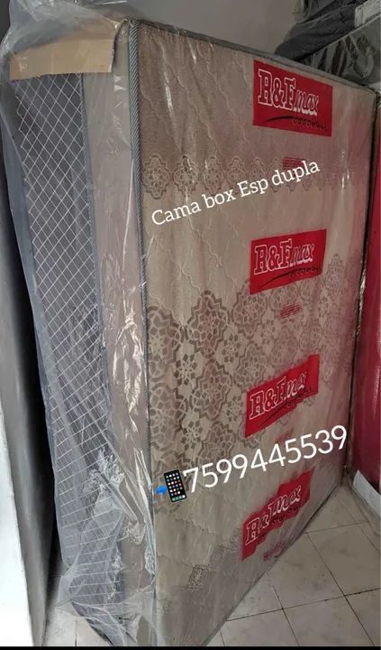 Conforto e qualidade, cama box casal espuma D28! - Foto 2