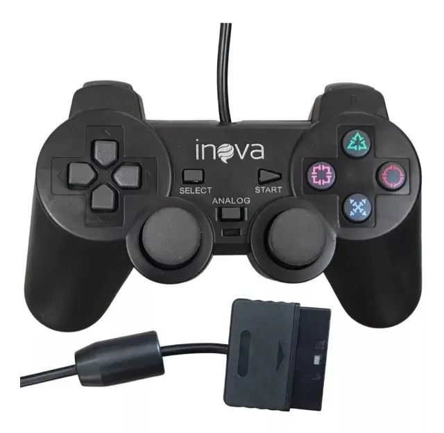 Controles Ps2 Joystick Com Fio Analógico Plug And Play - Foto 3