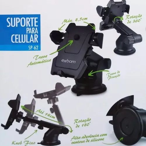 Suporte Kaipitan Celular Veicular wpp:.43. * - Foto 4