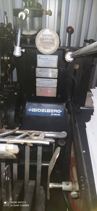 corte vinco automática, guilhotina, impressora gráfica - Foto 4