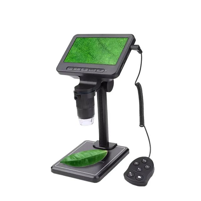 Microscópio Digital com Tela [7 Polegadas]